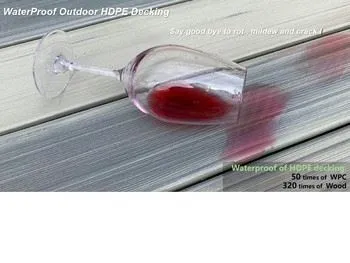 Terrassebord i tømmer