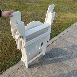 HDPE sammenleggbar plaststol