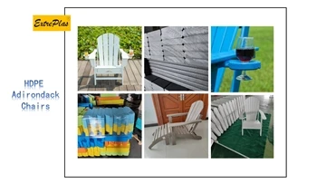 HDPE Adirondack stol